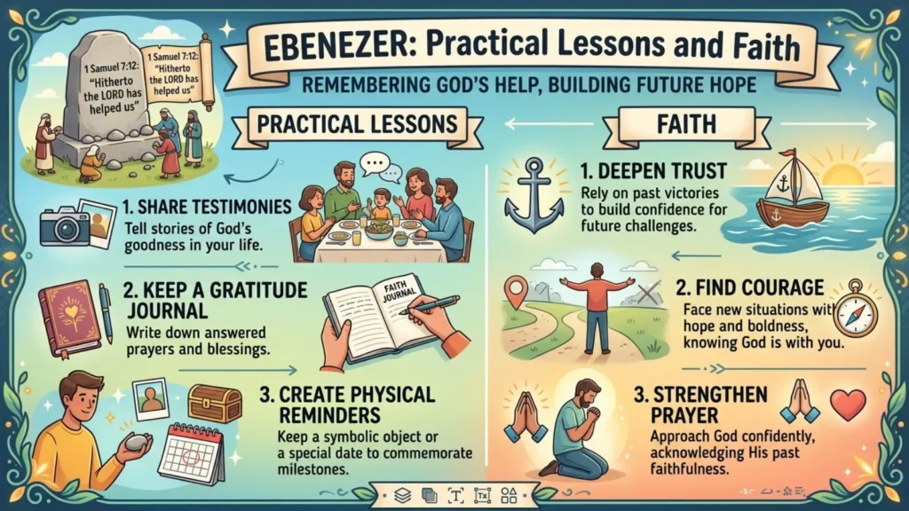 Practical Lessons and Faith of  Ebenezer