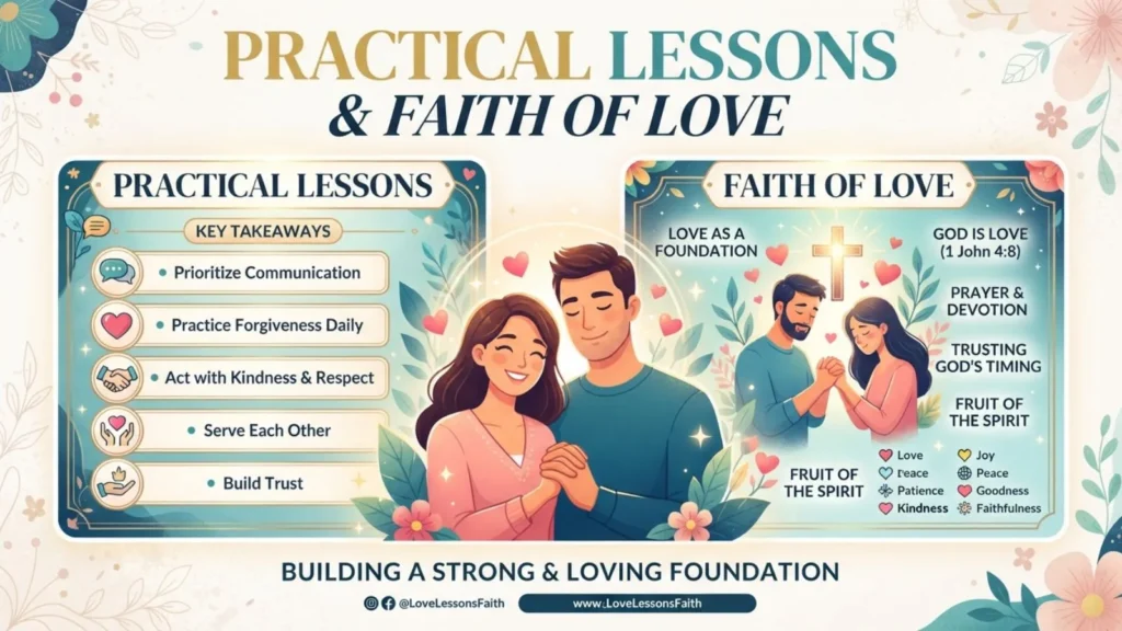 Practical Lessons & Faith of love