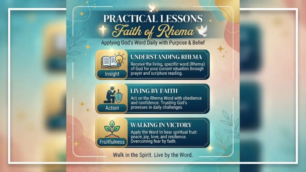 Practical Lessons & Faith of Rhema