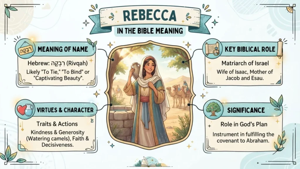Rebecca in the Bible Meaning