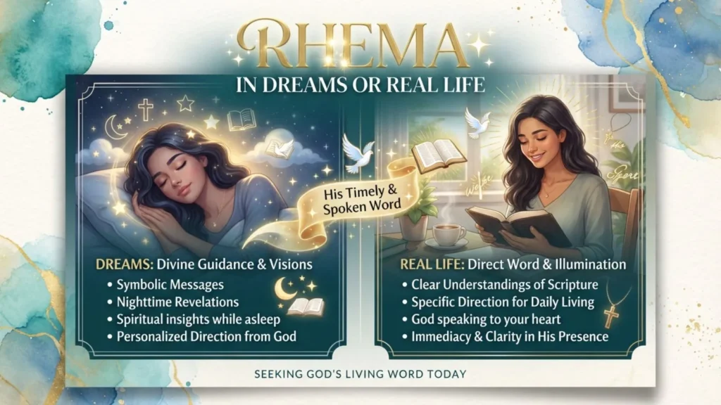 Rhema in Dreams or Real Life