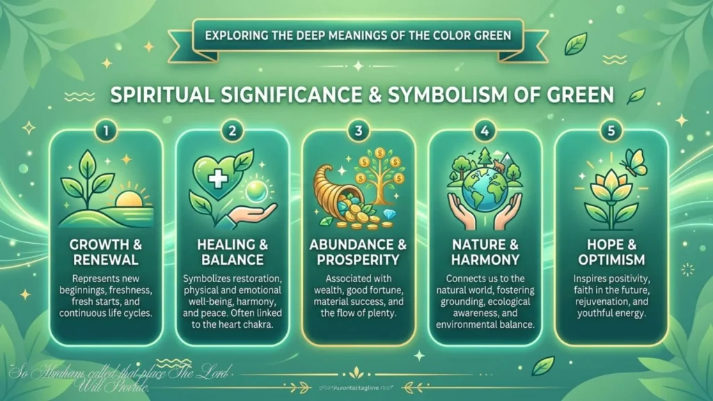 Spiritual Significance and Symbolism of Green