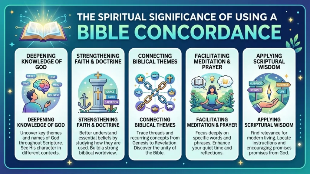 Spiritual Significance of Using a Bible Concordance