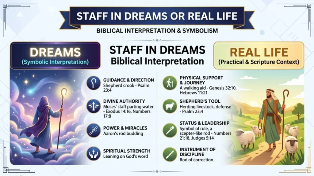 Staff in Dreams or Real Life: Biblical Interpretation