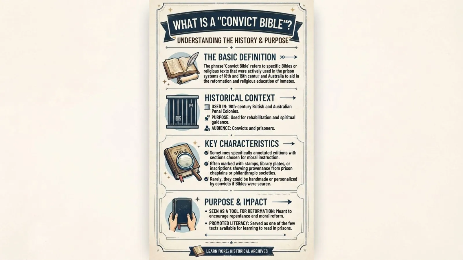 convict bible meaning