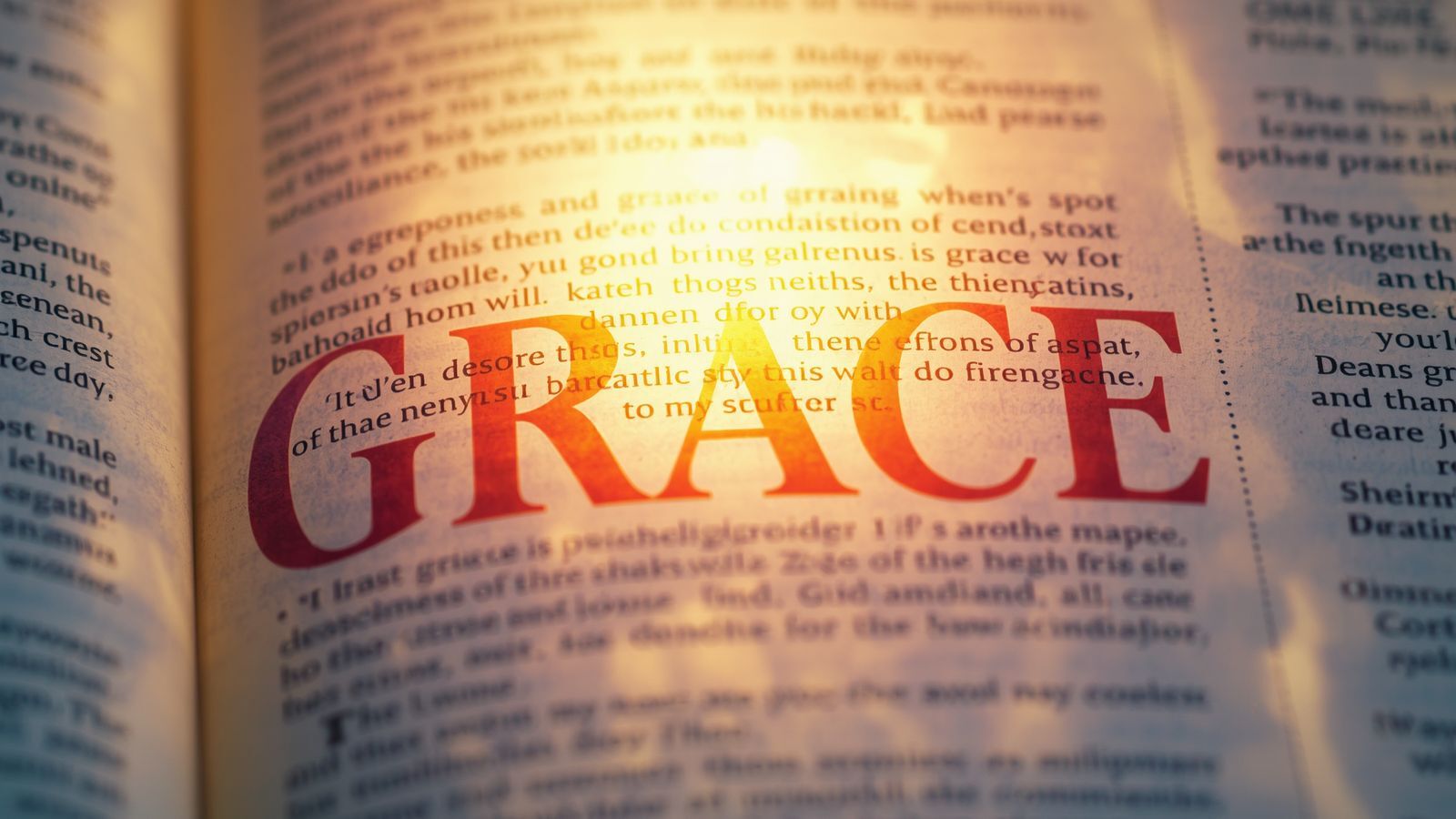 Grace Bible Meaning