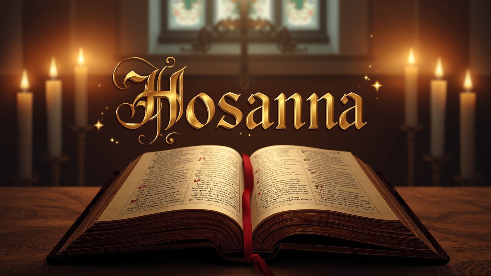 Hosanna Bible Meaning