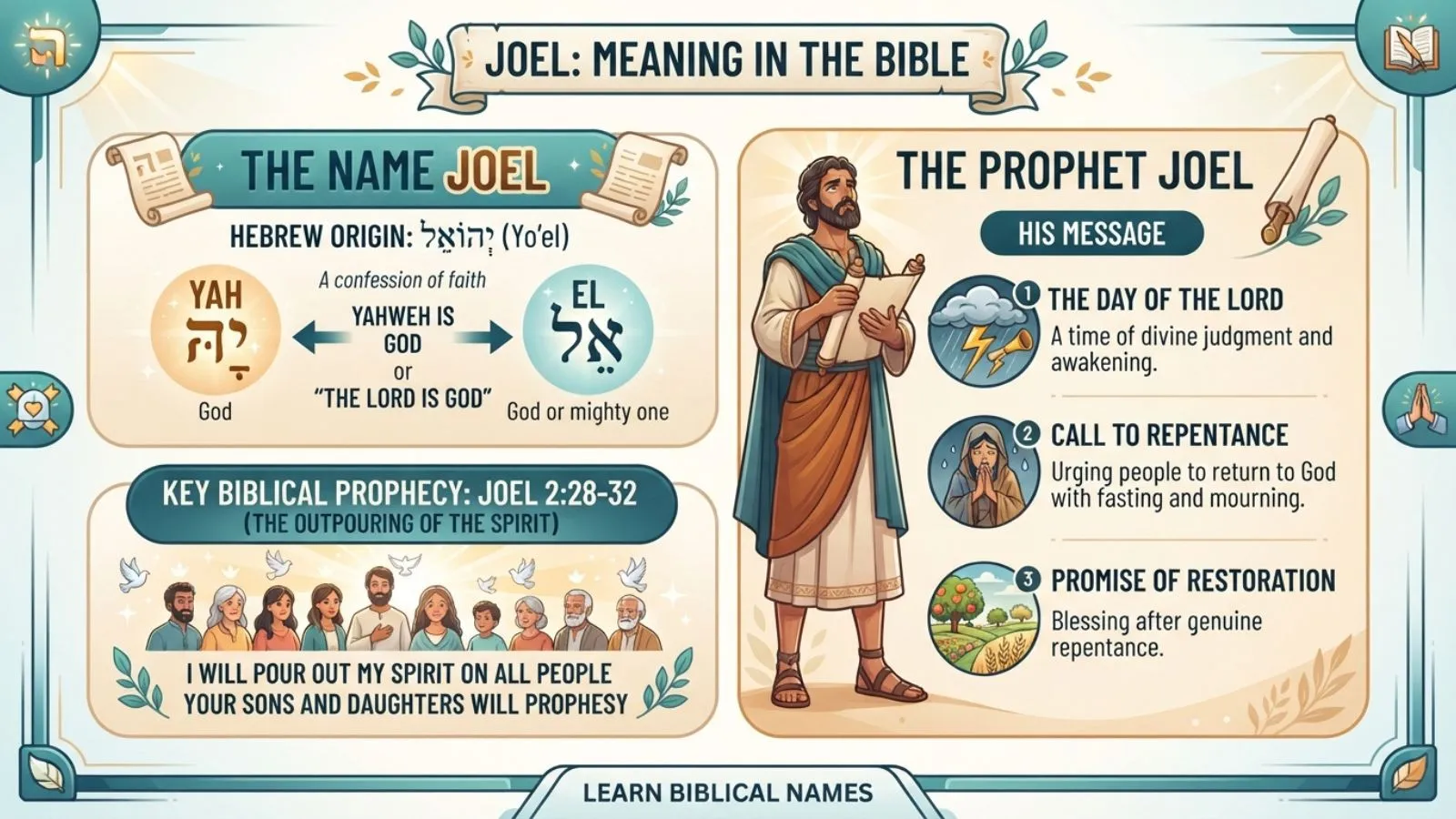 Joel Meaning in Bible