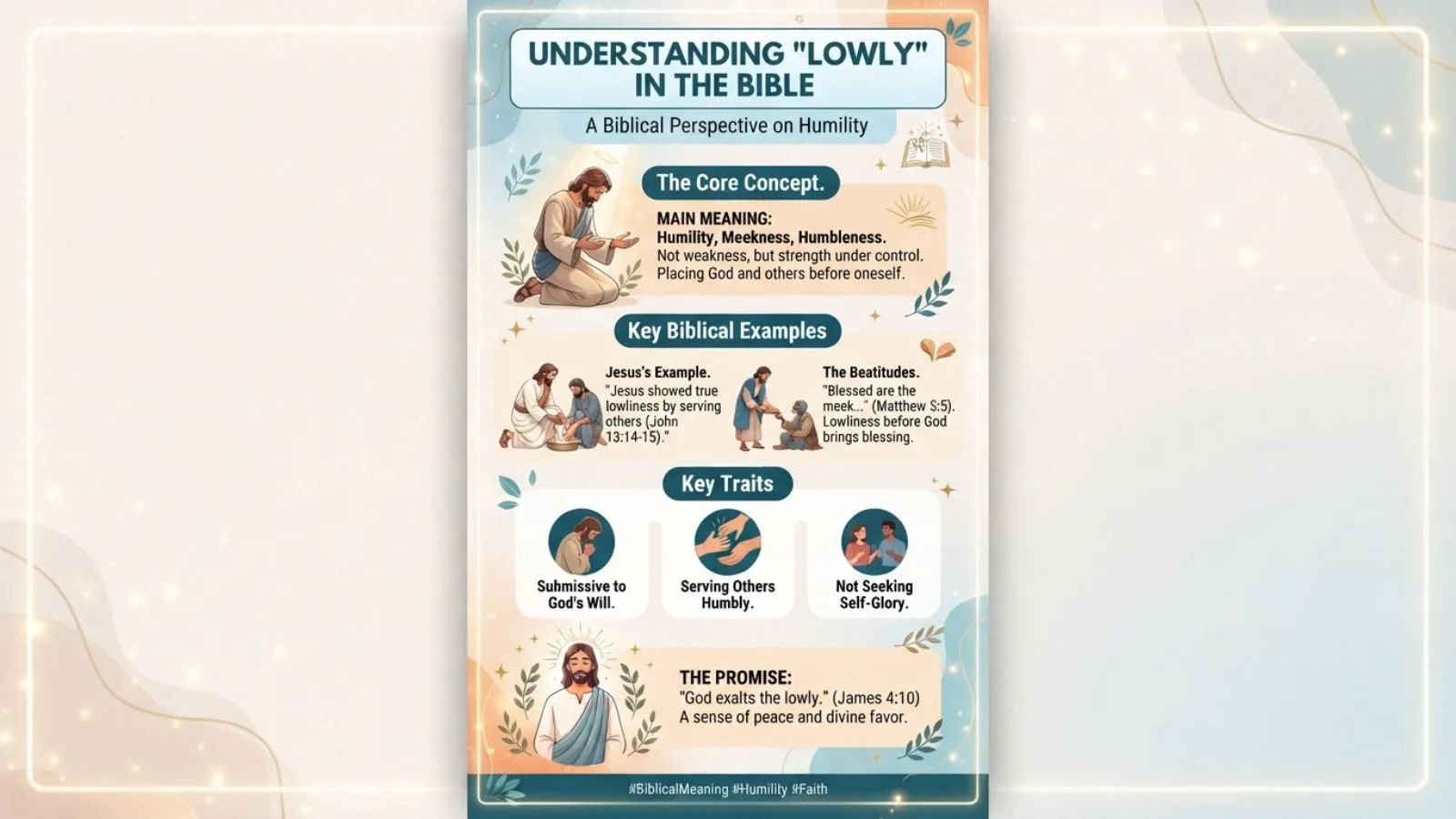 lowly meaning in the bible