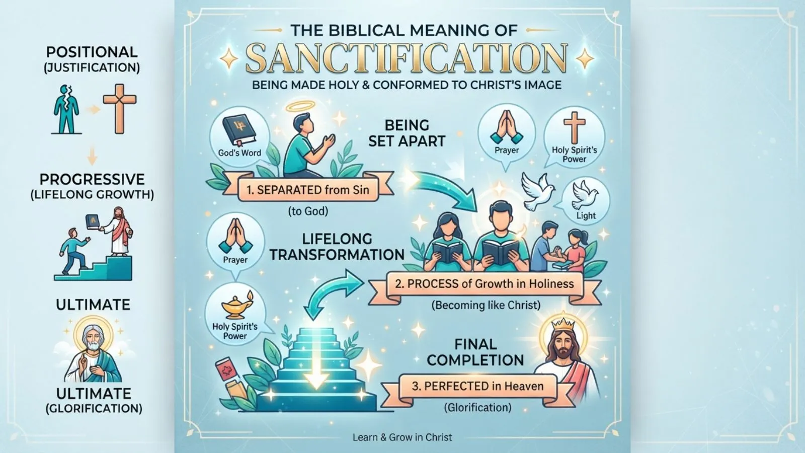 sanctification meaning in the bible