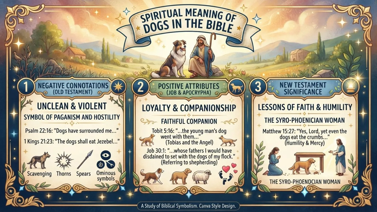 spiritual meaning of dogs in the bible