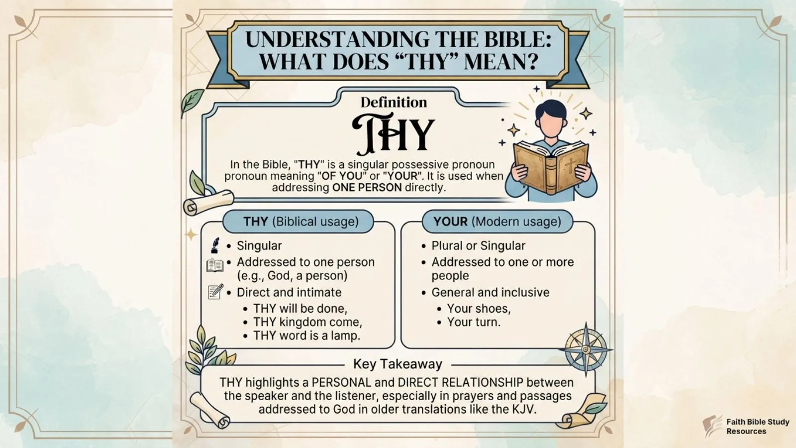 thy meaning in bible