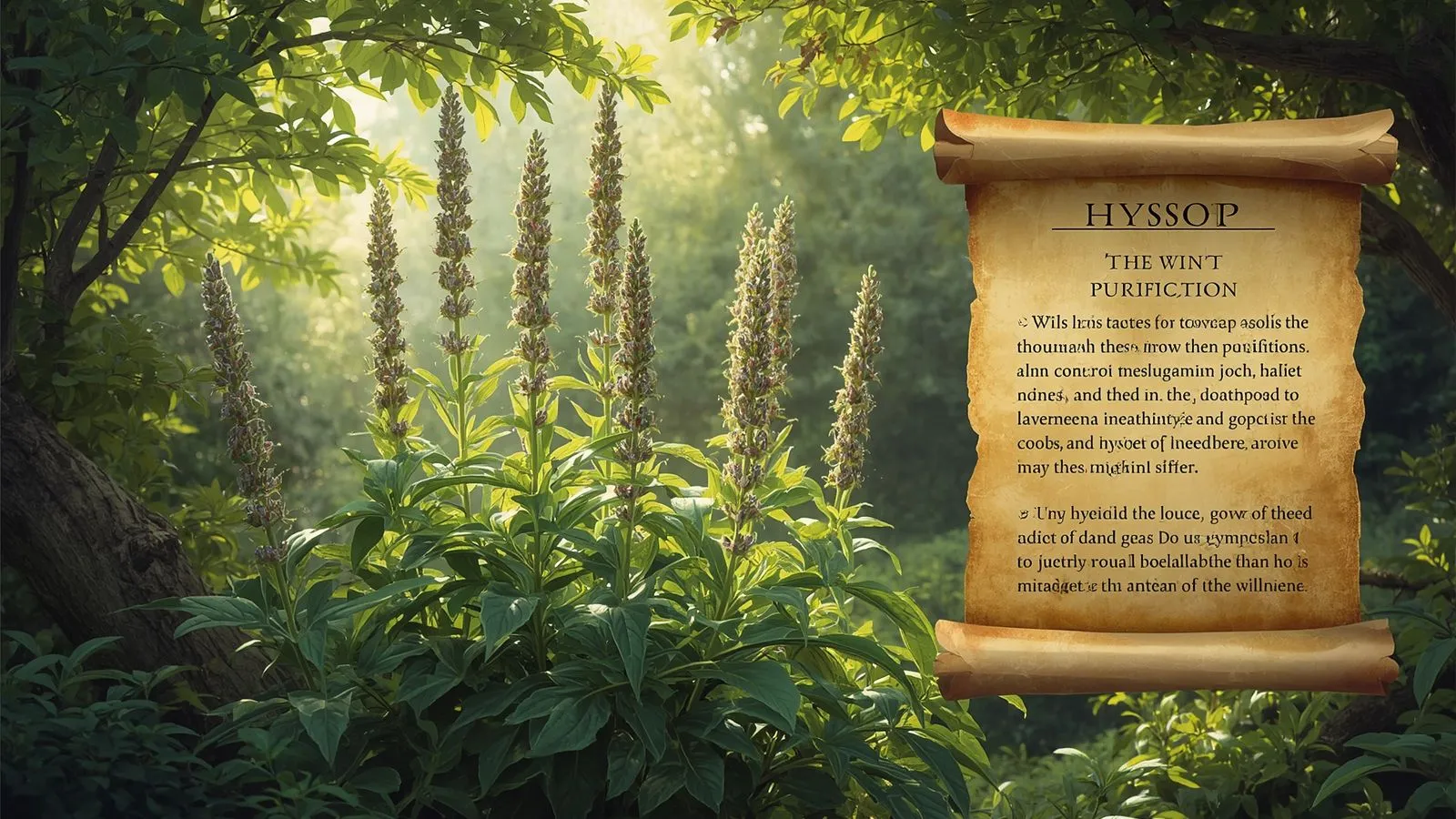 Hyssop Meaning in the Bible