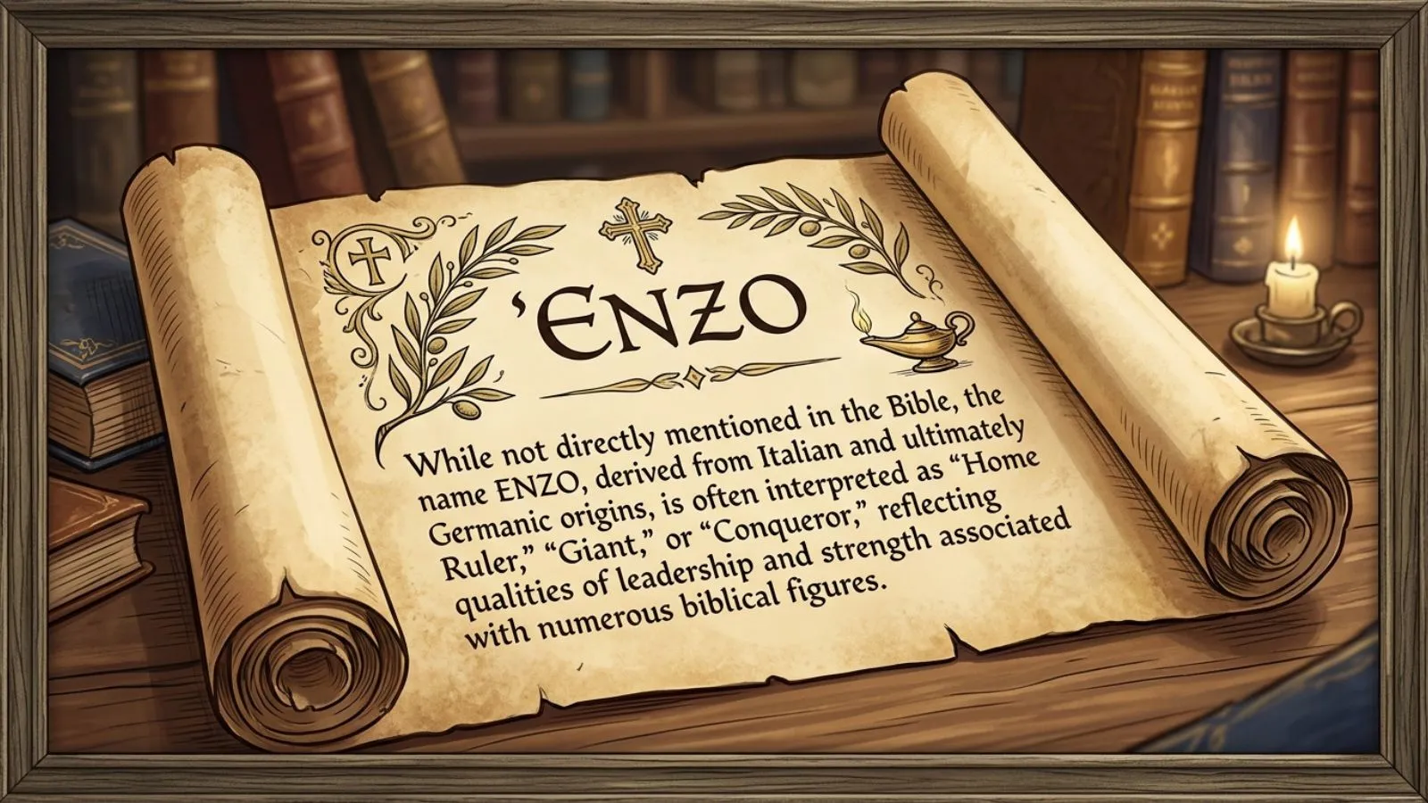 enzo meaning in bible