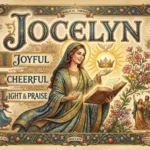 Jocelyn Meaning in Bible