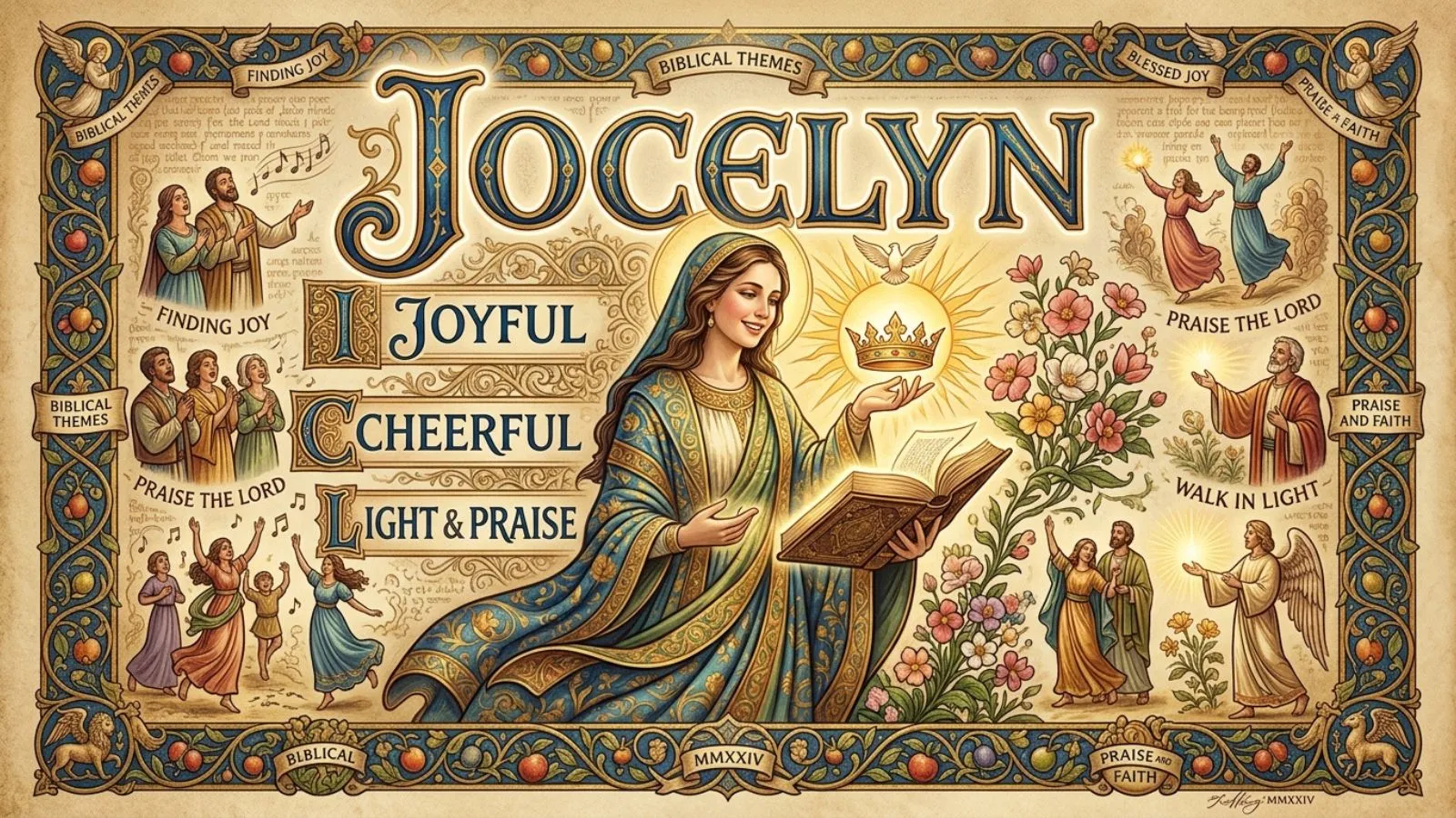 Jocelyn Meaning in Bible