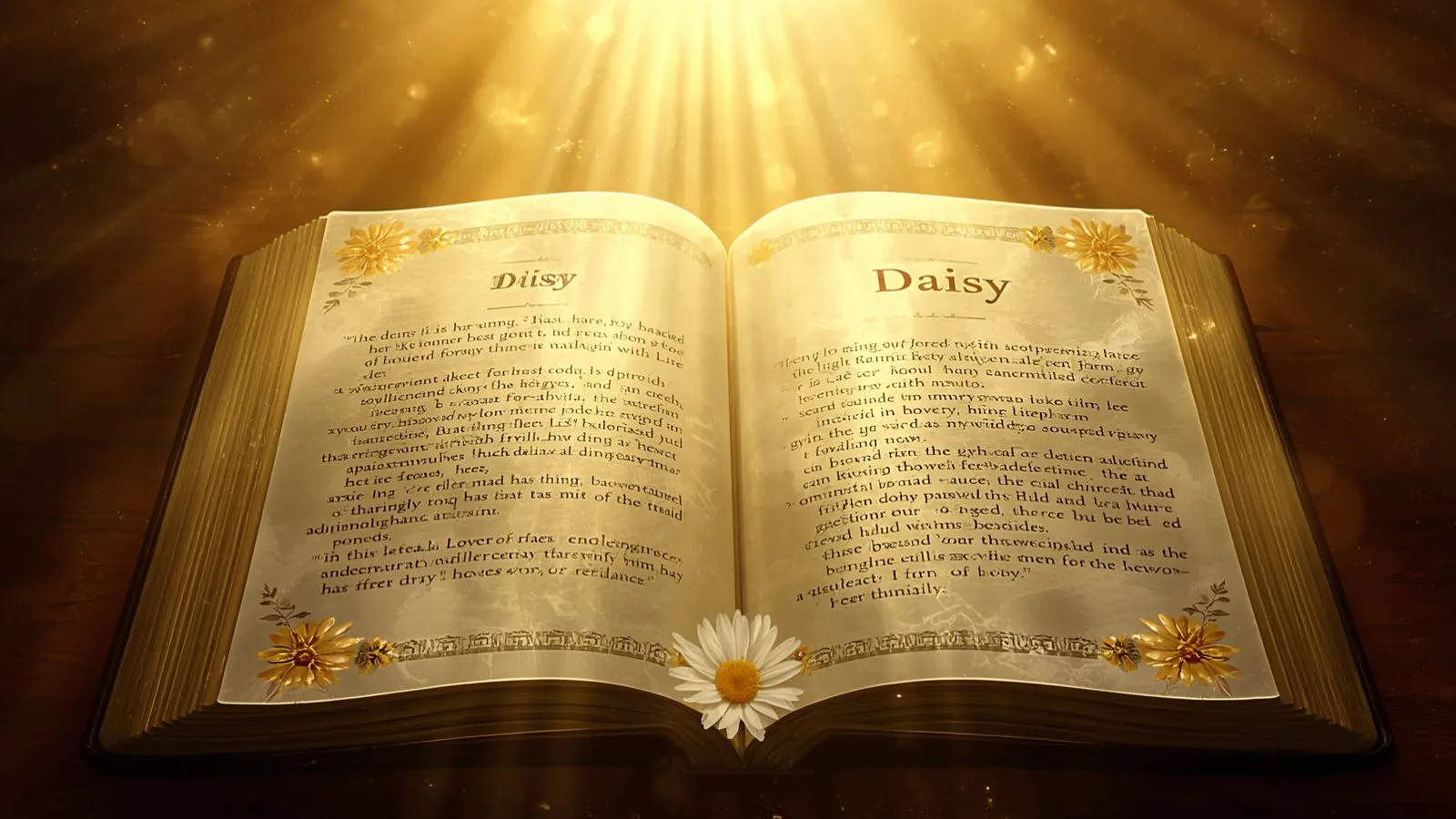 Daisy Name Meaning in Bible 