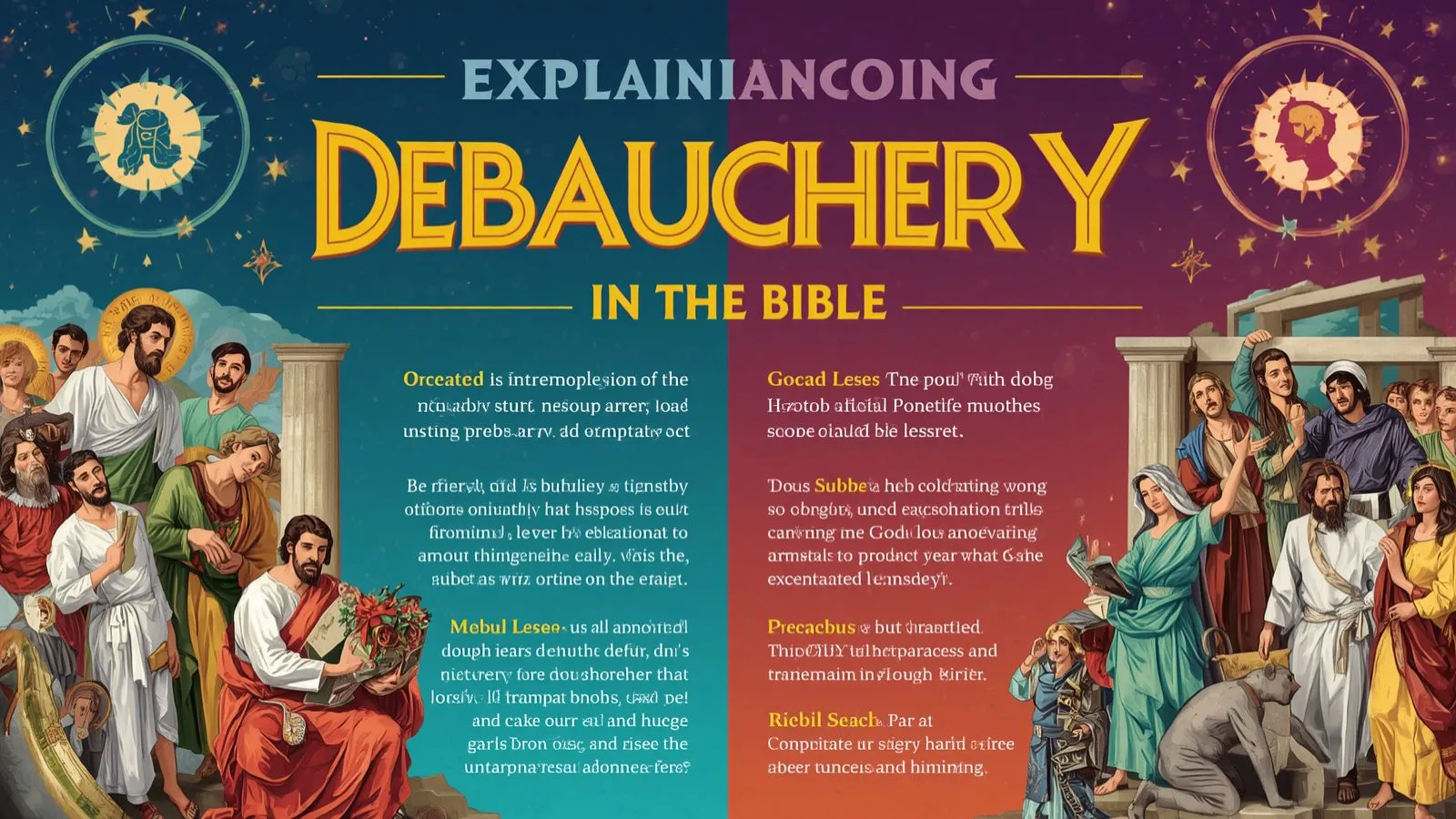 Debauchery Meaning in the Bible