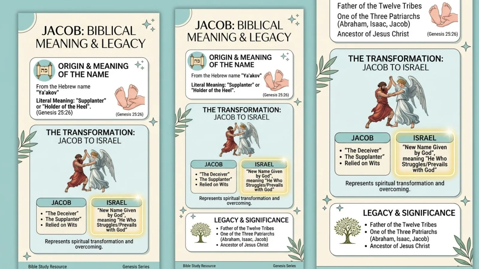 Jacob Meaning in Bible