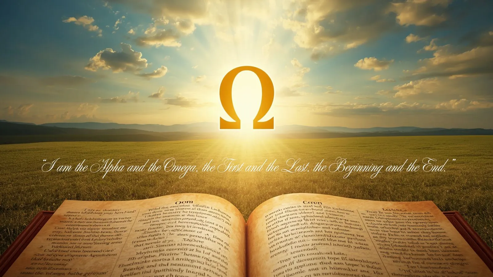 Omega Meaning in the Bible