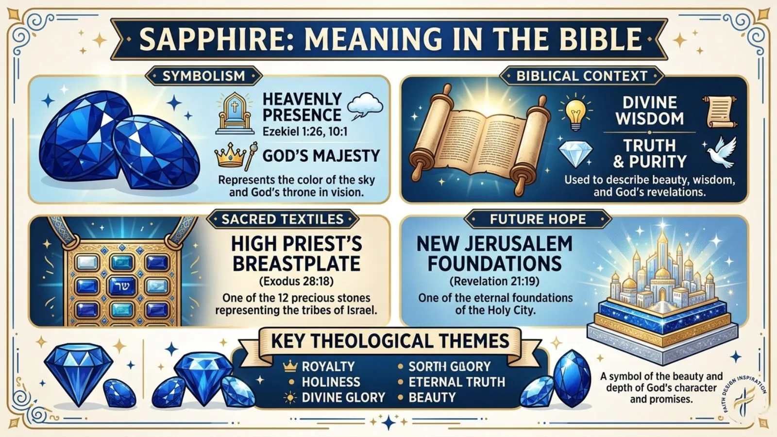 Sapphire Meaning in the Bible