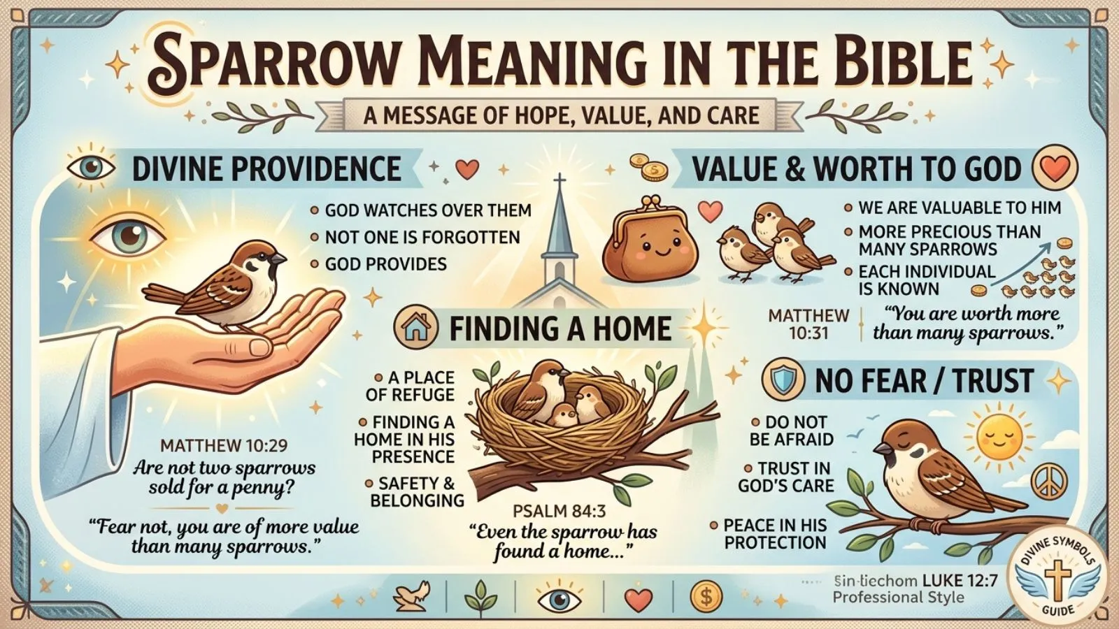 Sparrow Meaning in Bible