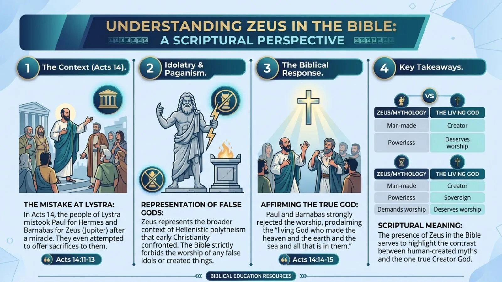Zeus Meaning in Bible