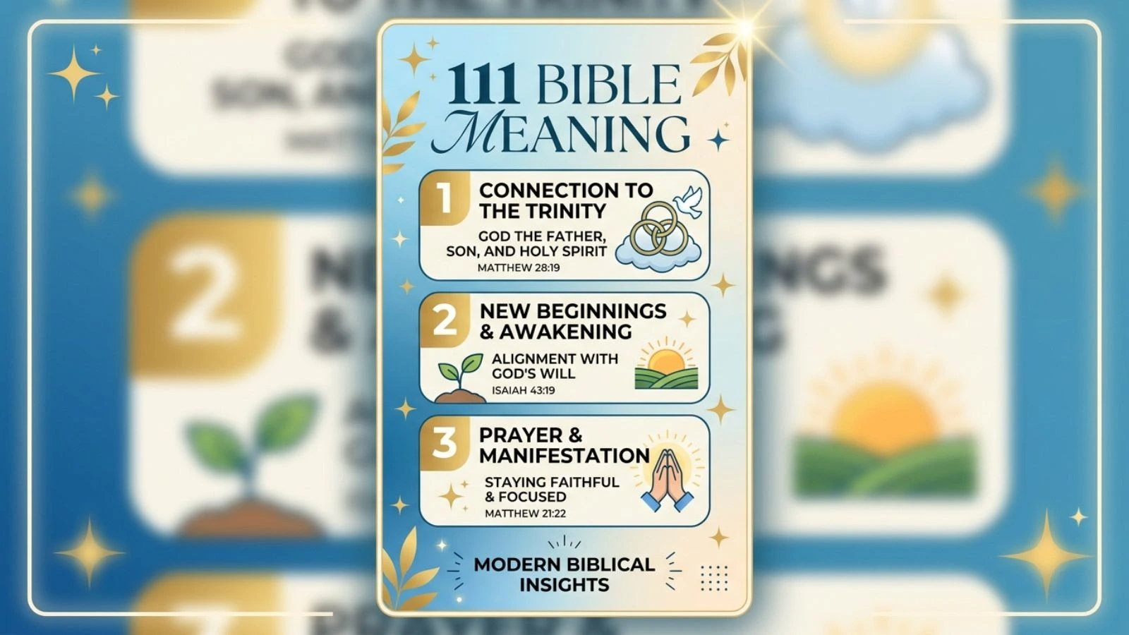 111 Bible Meaning