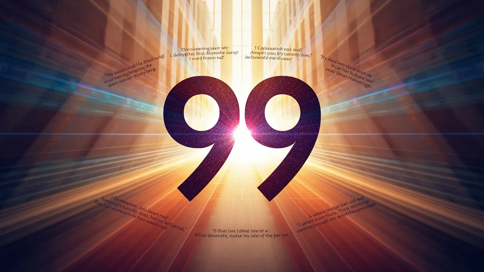 99 Meaning in the Bible