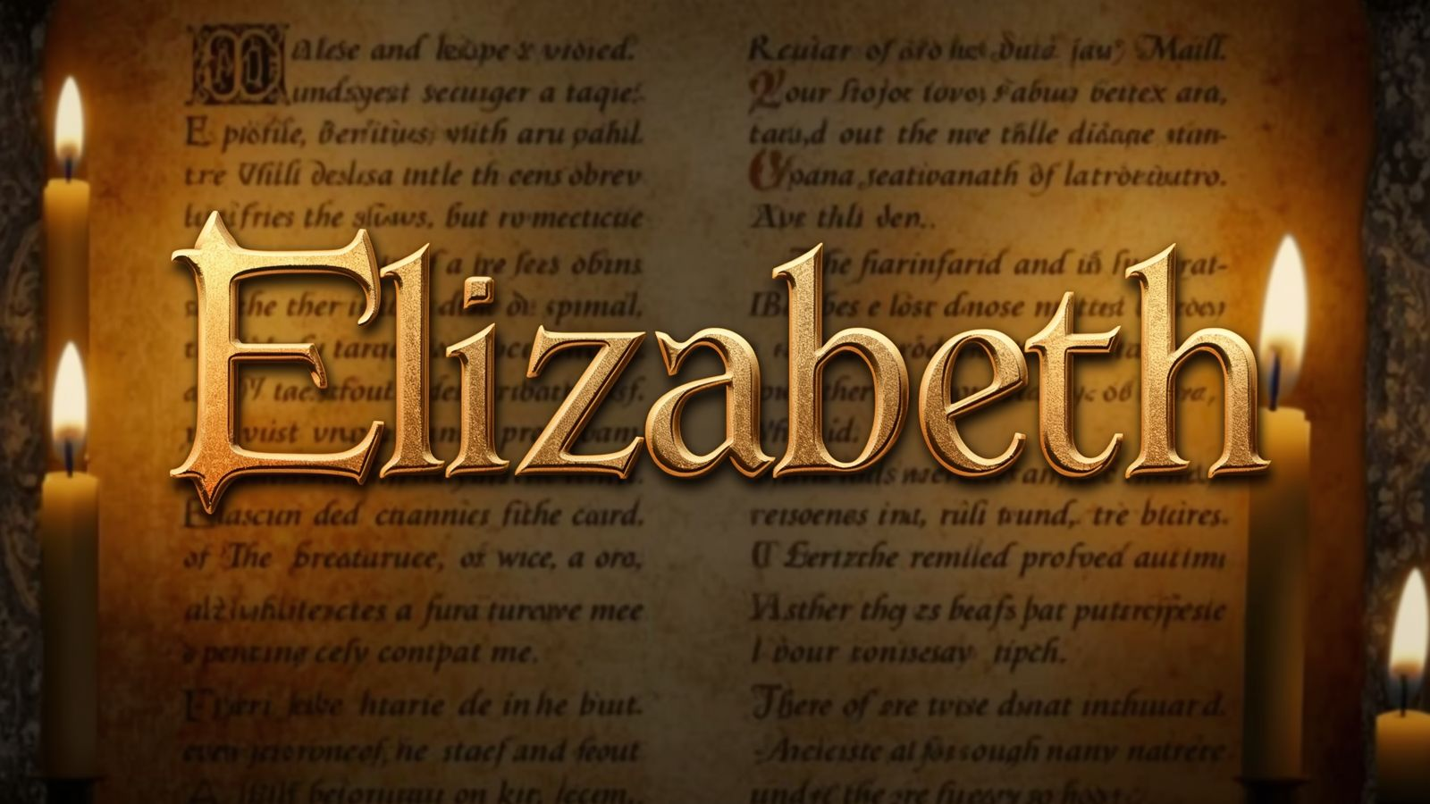 Elizabeth Name Meaning Bible