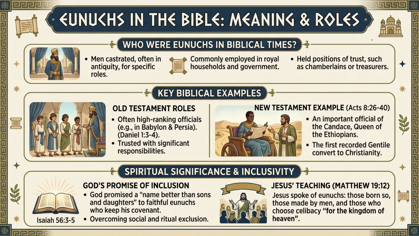 Eunuchs in the Bible Meaning