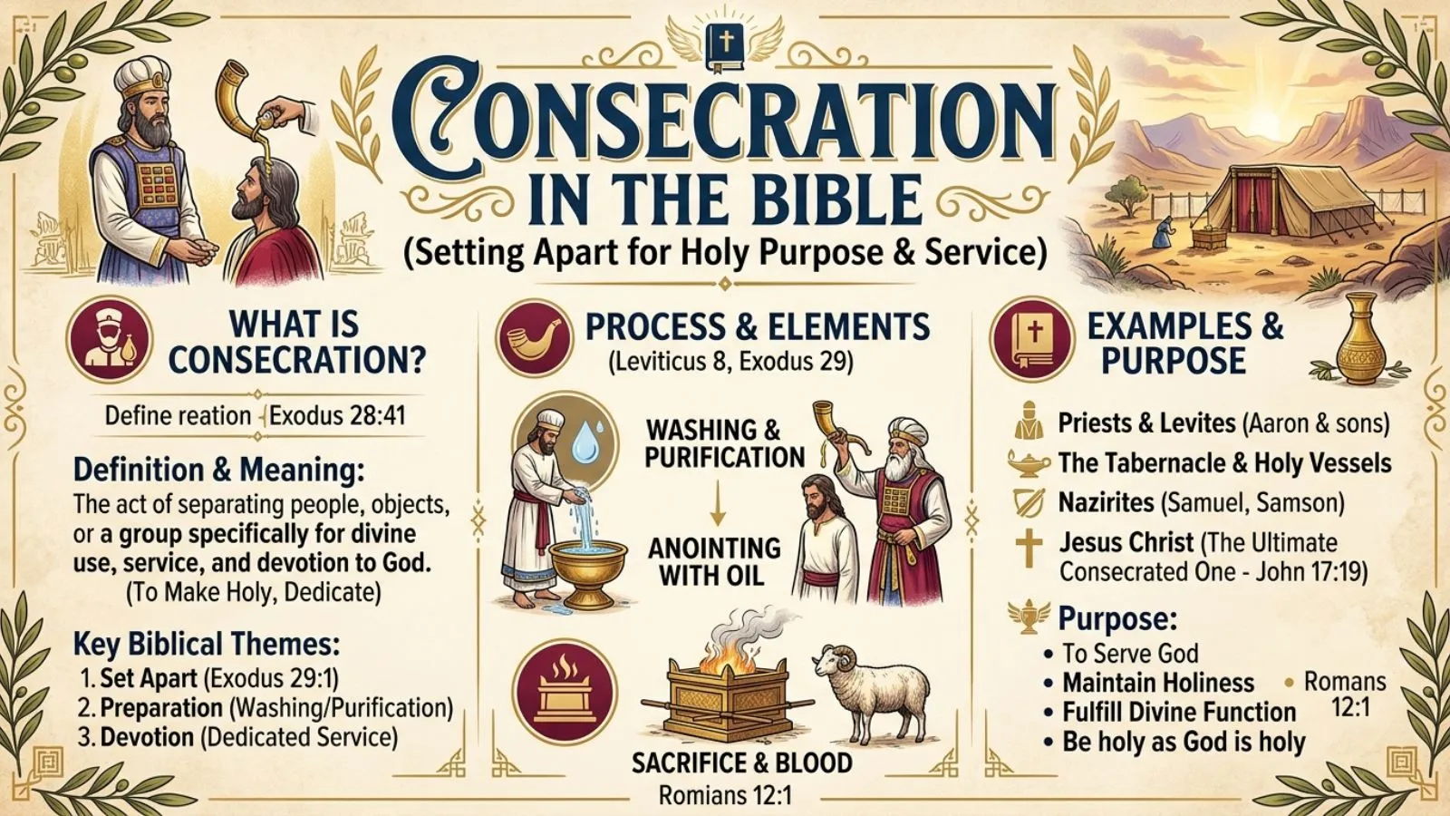 Meaning of Consecration in the Bible