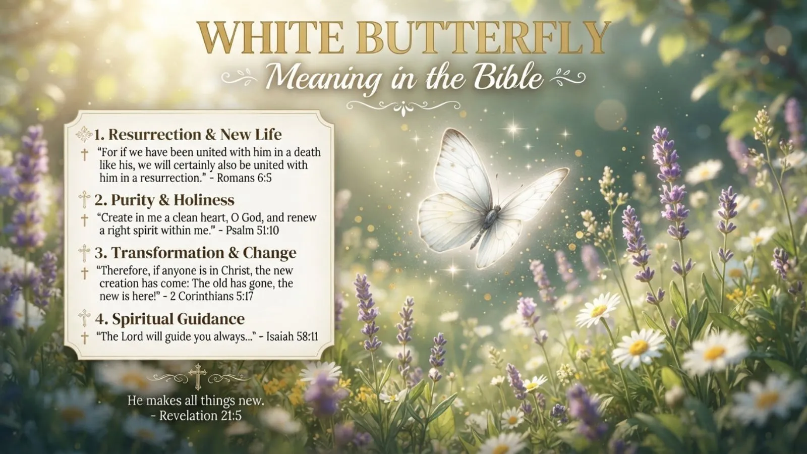 White Butterfly Meaning Bible