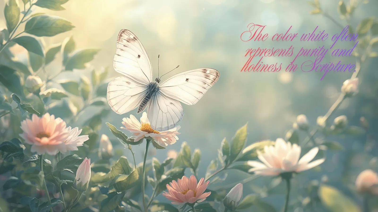 White Butterfly Meaning Bible