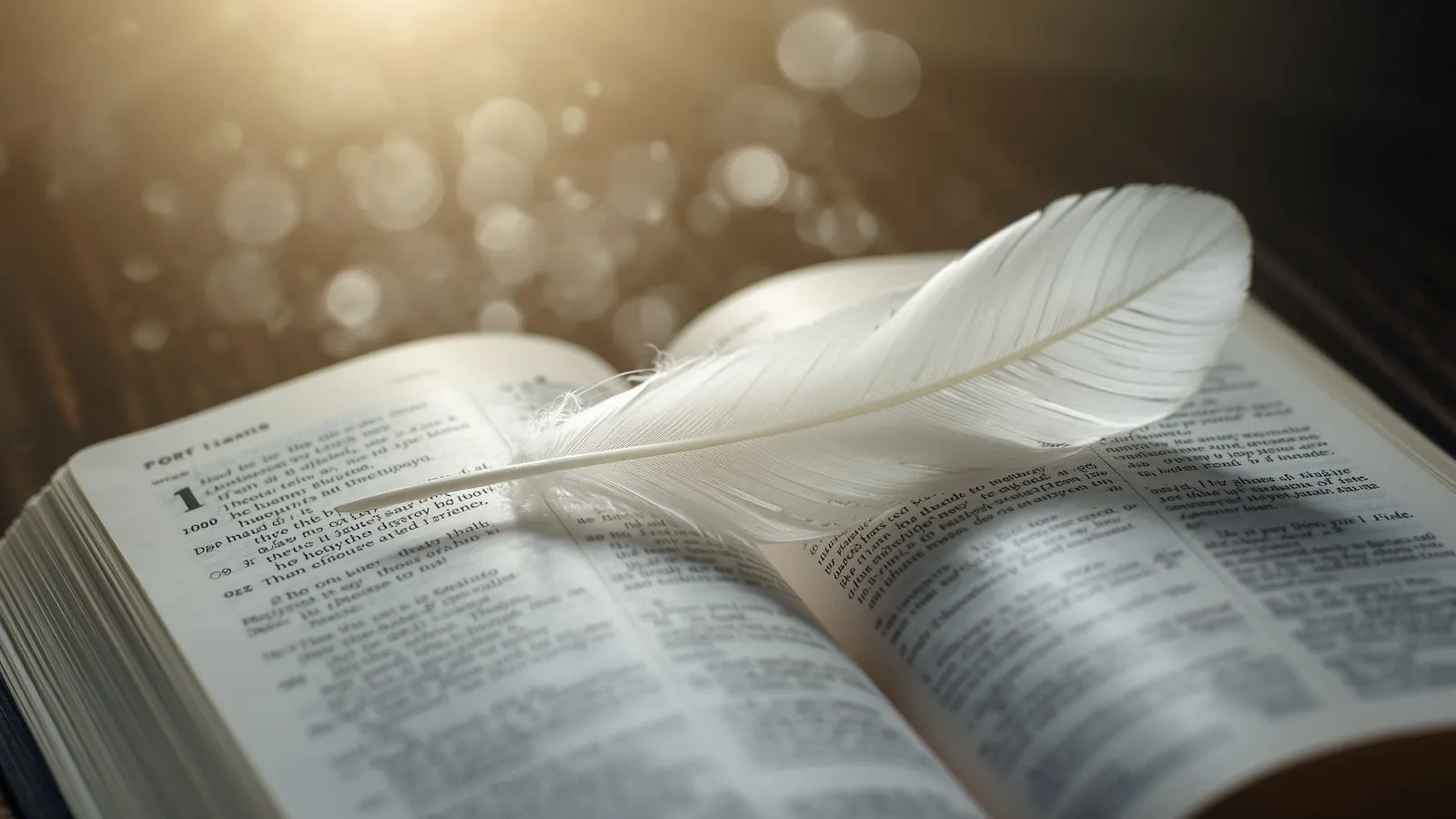 White Feather Meaning in the Bible