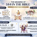 144 Bible Meaning