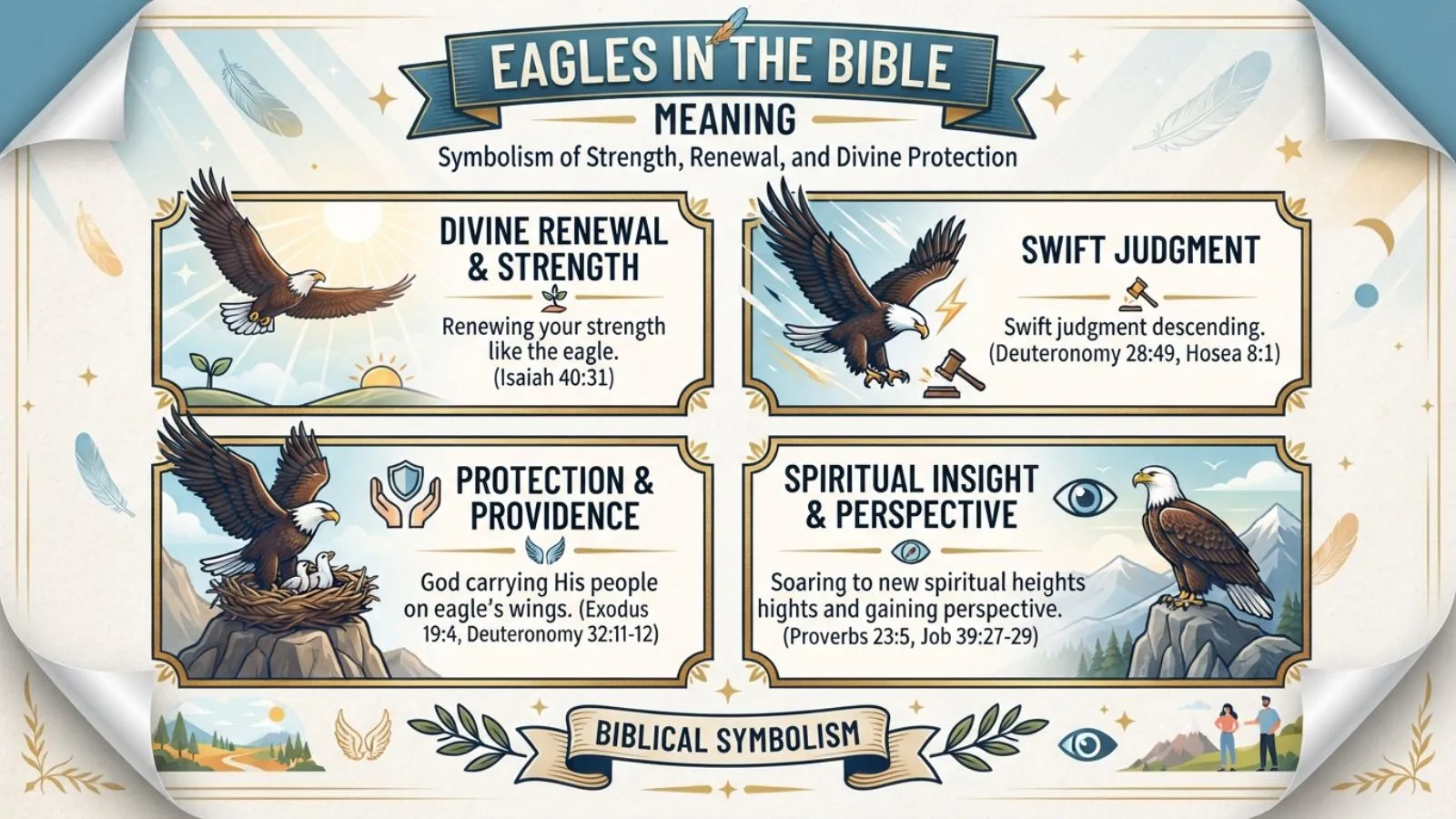 Eagles in the Bible Meaning