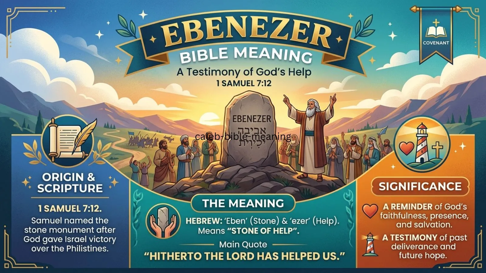 Ebenezer Bible Meaning