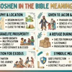 Goshen in the Bible Meaning