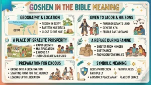 Goshen in the Bible Meaning
